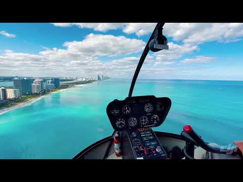 Helicopter tour at Miami Beach Florida with @vesnav