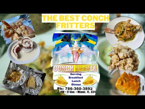 Conch Heaven | Miami Florida | Food Guide #ConchFritters #Conch #Seafood