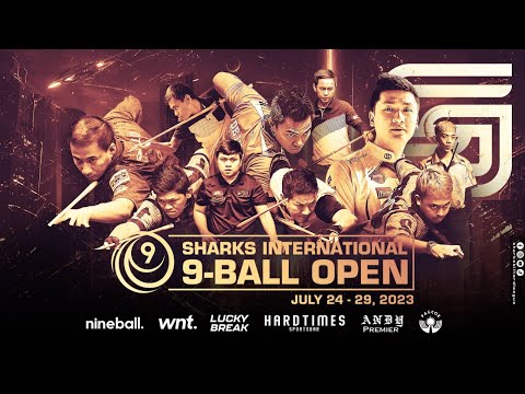 WATCH LIVE | Sharks 9-Ball International Open 2023 | WNT Ranking Event