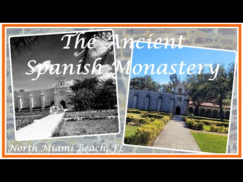 The Ancient Spanish Monastery, St. Bernard de Clairvaux Church, a hidden gem, North Miami Beach, FL