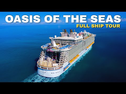 Oasis of the Seas | Full Walkthrough Ship Tour &amp; Review 4K | Royal Caribbean Cruise Line 2022