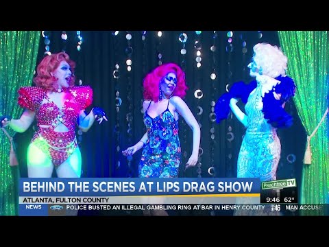 Behind the scenes at Lips Drag Show