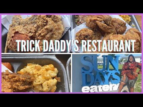 HONEST REVIEW I Trick Daddy I Sunday’s Eatery Soul Food Restaurant Review + Special Guest I Diasha