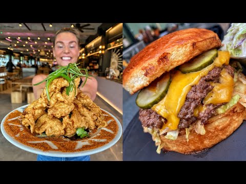The BEST BURGER in MIAMI! FRIED ALLIGATOR, TACOS and more! DEVOUR POWER FOOD CRAWL