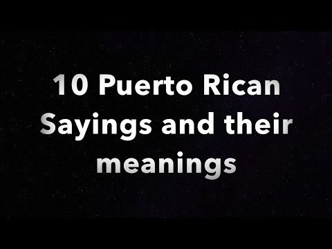 Funny: Puerto Rican phrases and their meanings