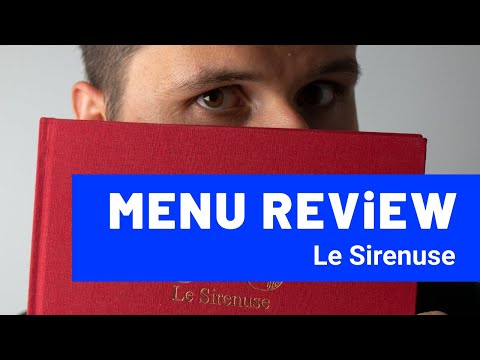 Cocktail Menu Review - Le Sirenuse