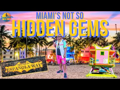 15 Not So SECRET HIDDEN GEMS in MIAMI FLORIDA ! (MUST VISIT)