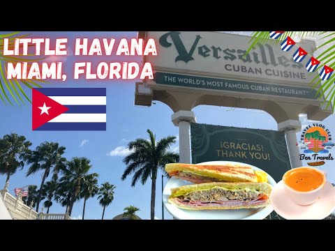 Versailles Miami Florida | Best Cuban Food In Little Havana | Calle Ocho | Cafe Cubano 🌴🇨🇺