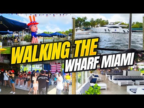 Walking The Wharf, Miami