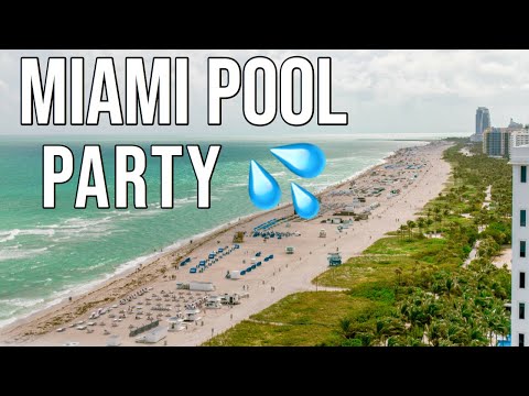 Miami Vlog | Mondrian South Beach Pool Party, The Best Peruvian Ceviche