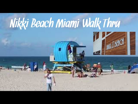 NIKKI BEACH MIAMI FULL WALK THROUGH | Josh Andy