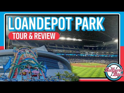 MIAMI MARLINS at loanDepot Park | Stadium Tour &amp; Review