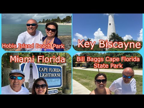 Key Biscayne + Cape Florida Lighthouse + Bill Baggs Cape State Park + Hobie Island Beach Park