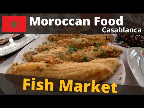 Munching Across Morocco Ep.2 - Casablanca Fish Market / Fried Fish