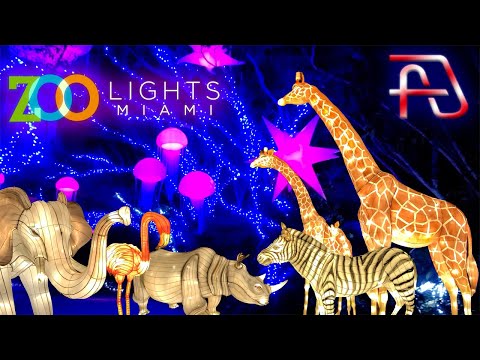 Zoo Lights Miami 2020 at ZOO MIAMI - Full Tour