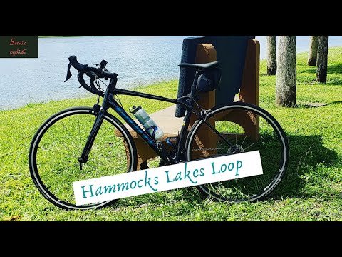Scenic cycling @ Hammocks Lakes Loop (4K)